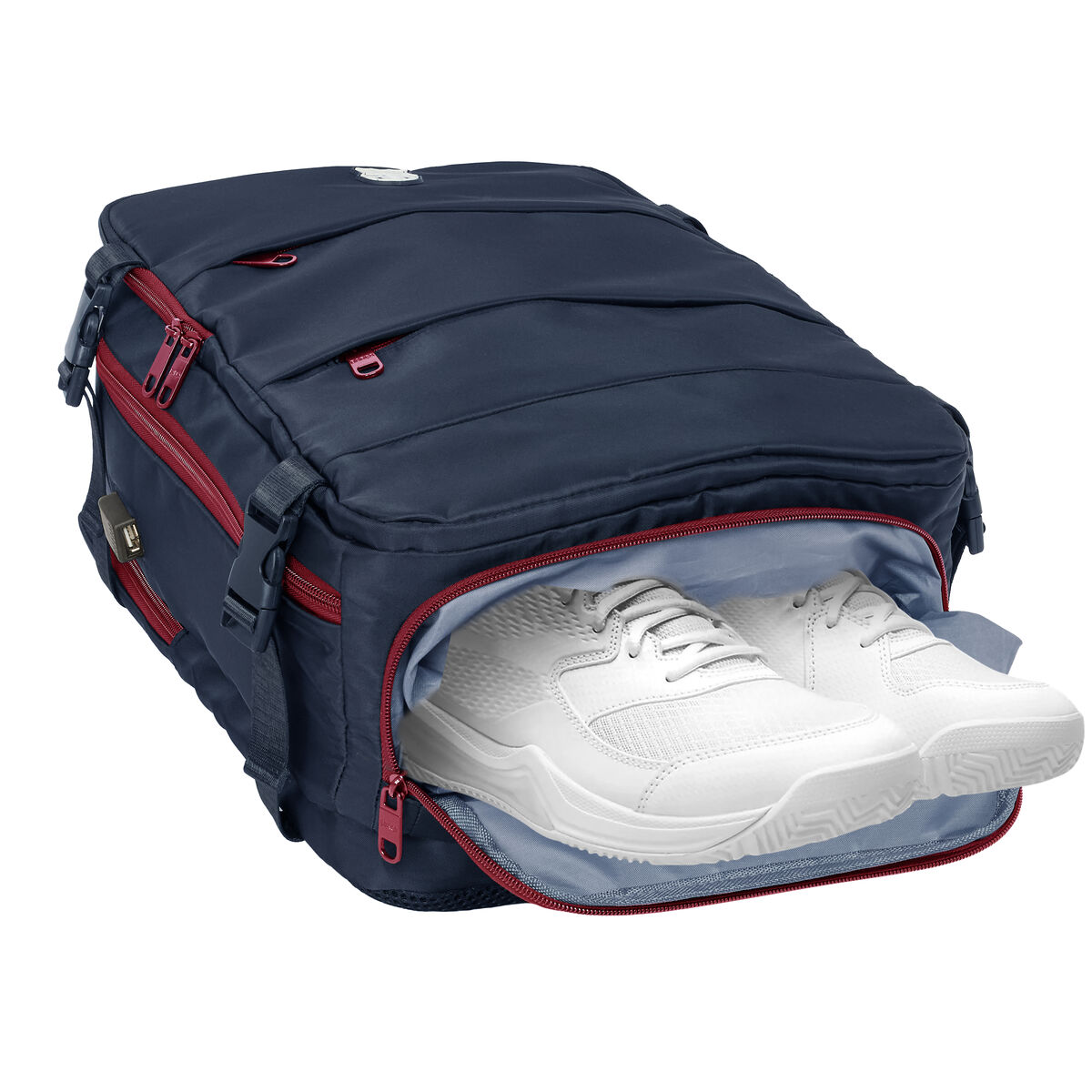 Mochila Escolar F.C. Barcelona Azul Granate