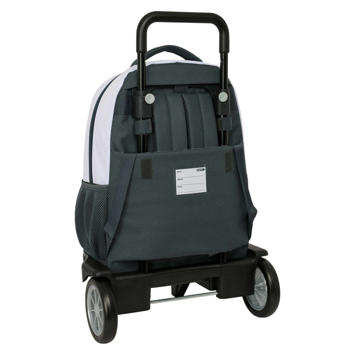 Mochila Escolar Real Madrid C.F. Blanco 33 x 45 x 22 cm