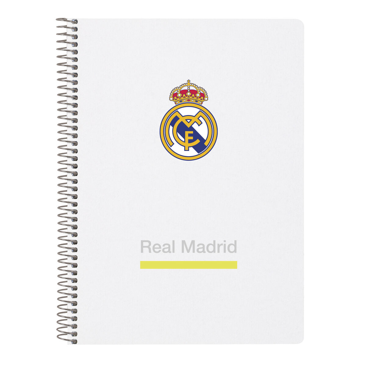 Libreta Real Madrid C.F. Blanco A5 80 Hojas