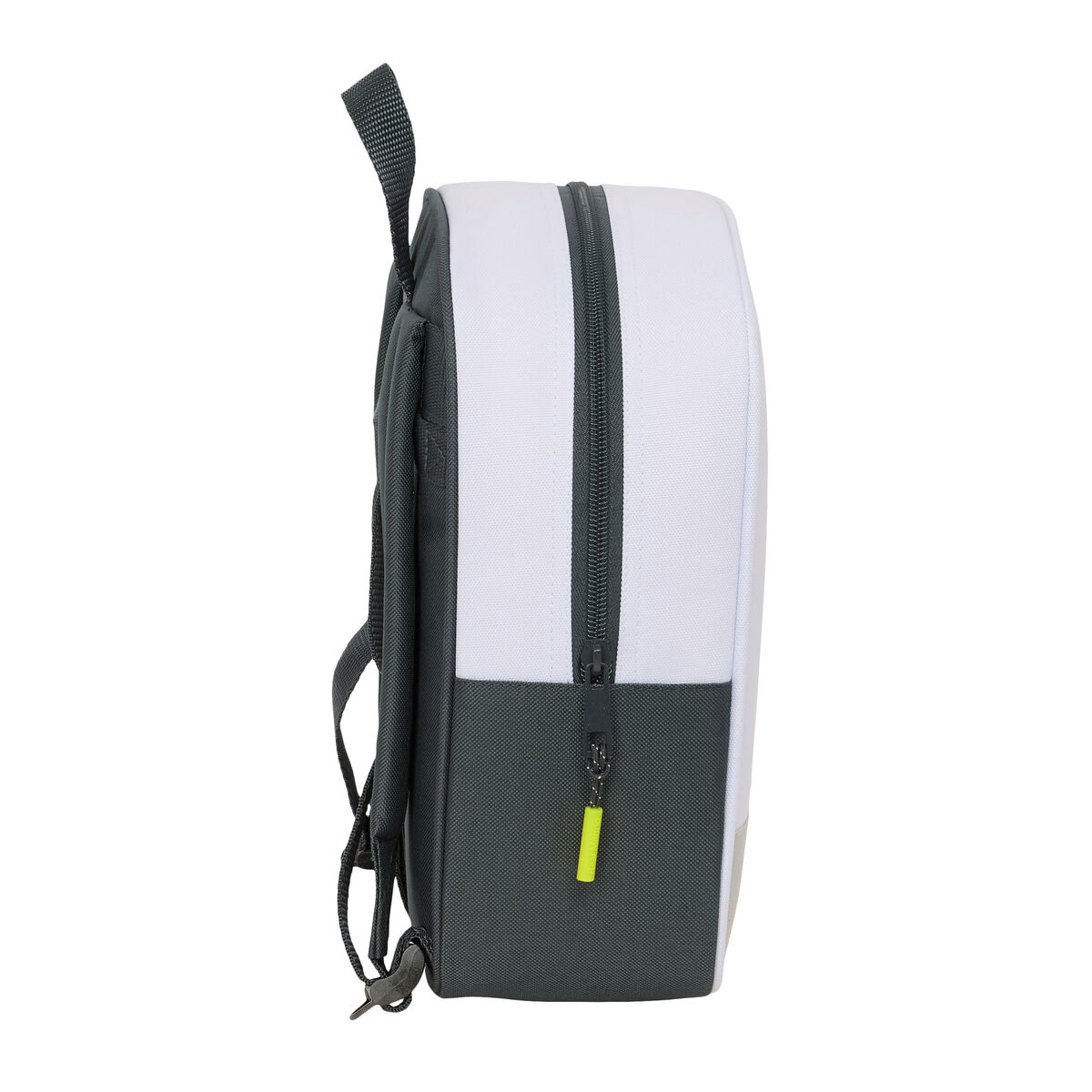 Mochila Escolar Real Madrid C.F. Blanco 22 x 27 x 10 cm