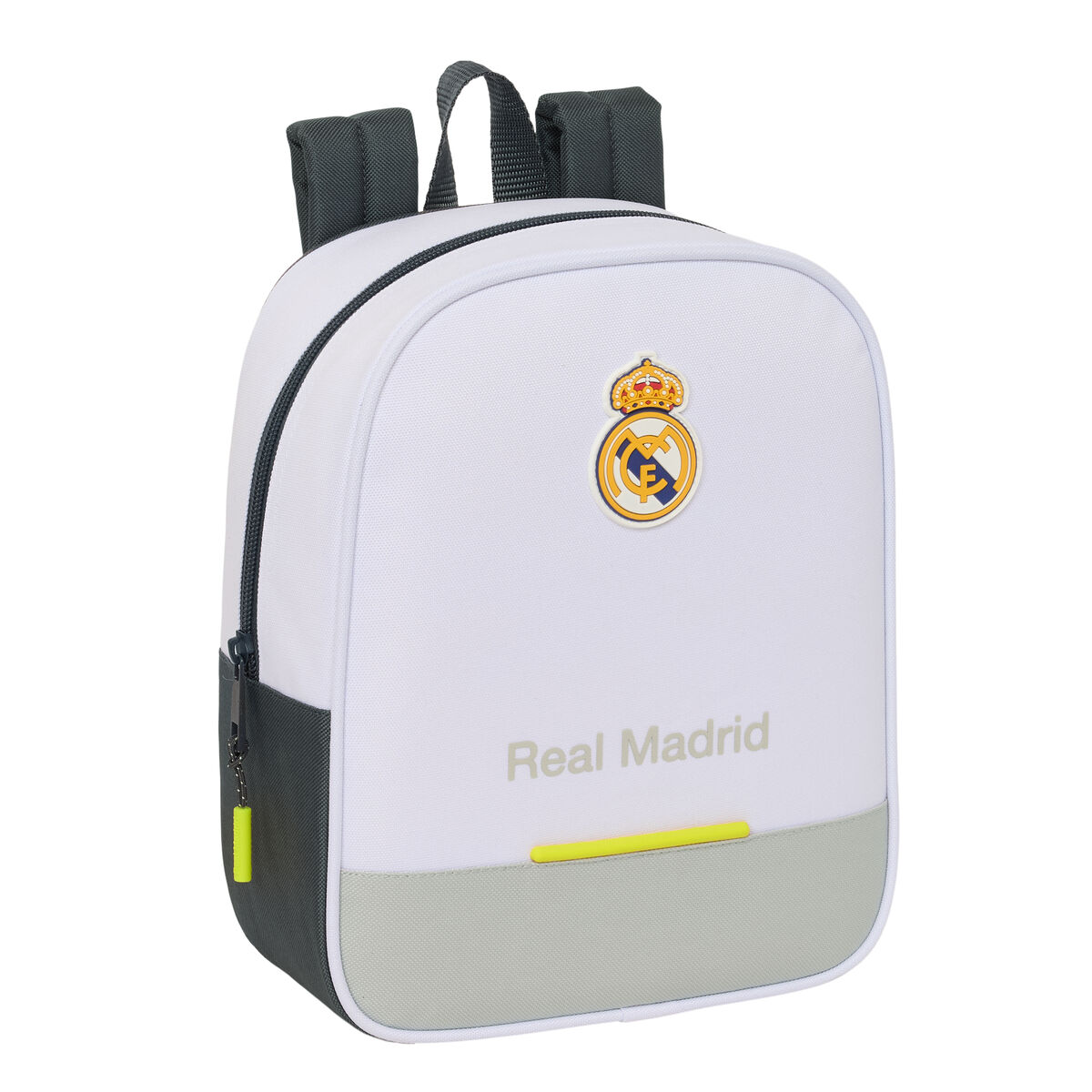 Mochila Escolar Real Madrid C.F. Blanco 22 x 27 x 10 cm