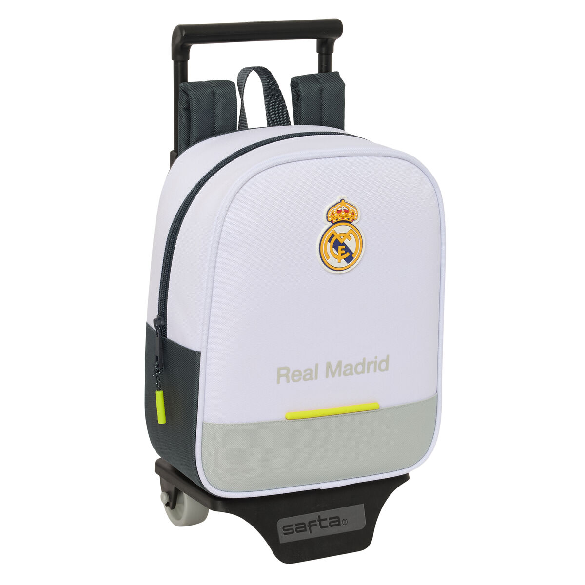 Mochila Escolar Real Madrid C.F. Blanco 22 x 27 x 10 cm