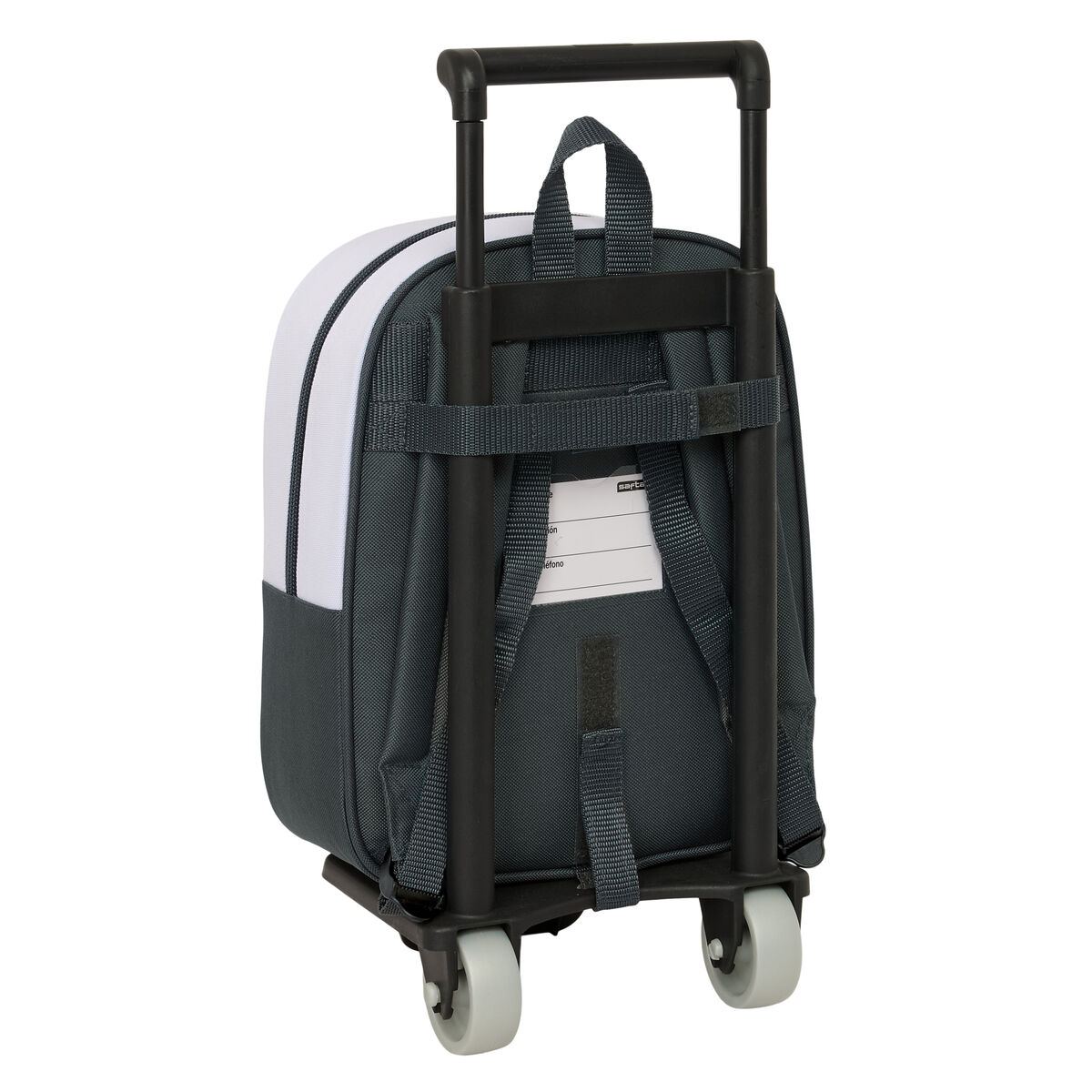 Mochila Escolar Real Madrid C.F. Blanco 22 x 27 x 10 cm