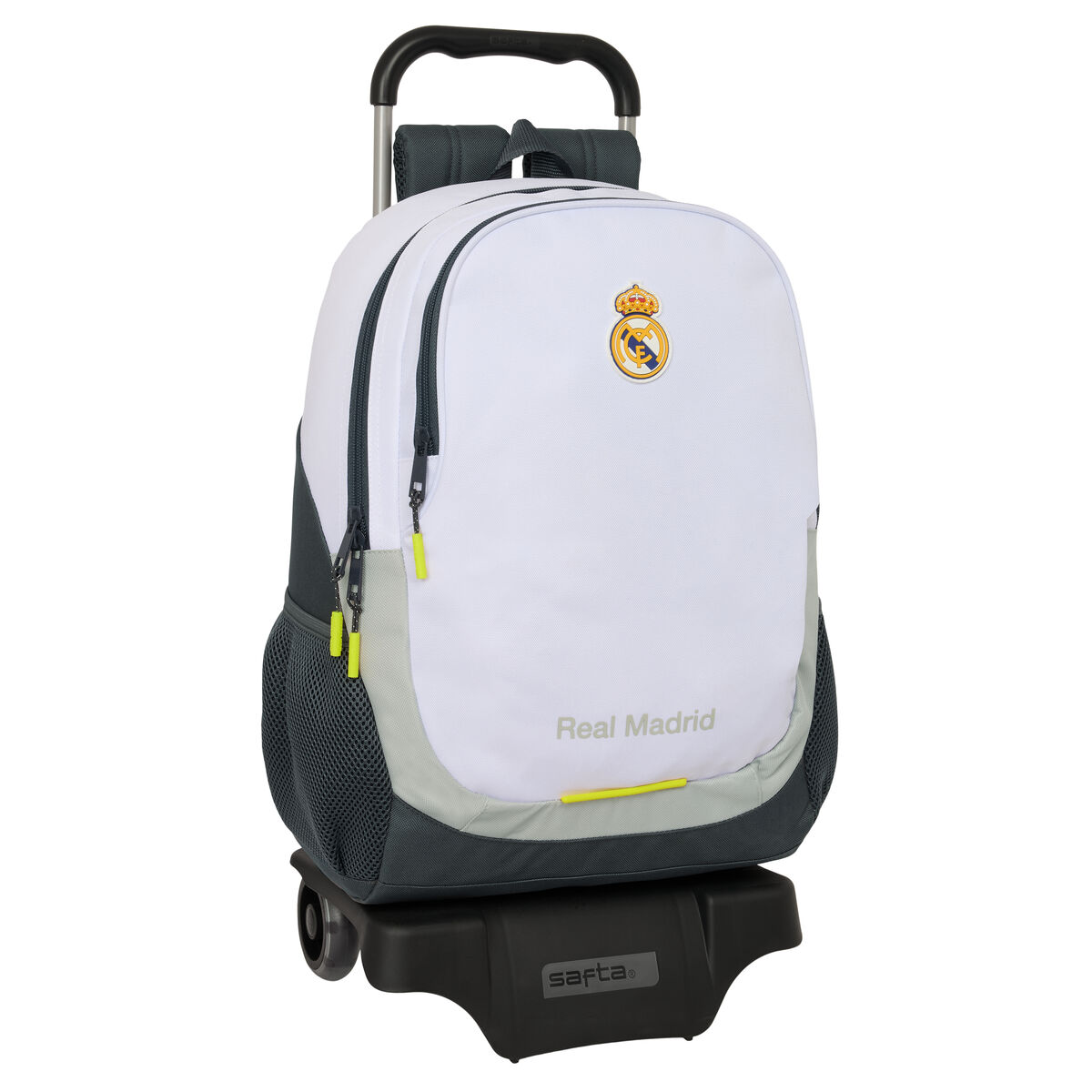 Mochila Escolar Real Madrid C.F. Blanco 32 x 44 x 16 cm