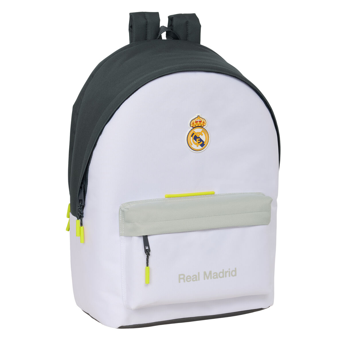 Mochila Escolar Real Madrid C.F. Blanco 31 x 44 x 18 cm