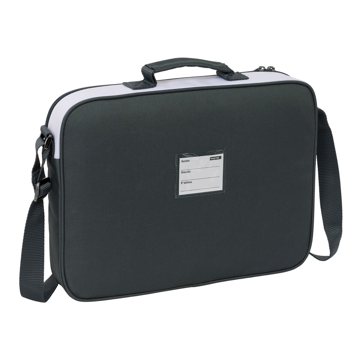 Mochila Escolar Real Madrid C.F. Blanco 38 x 28 x 6 cm