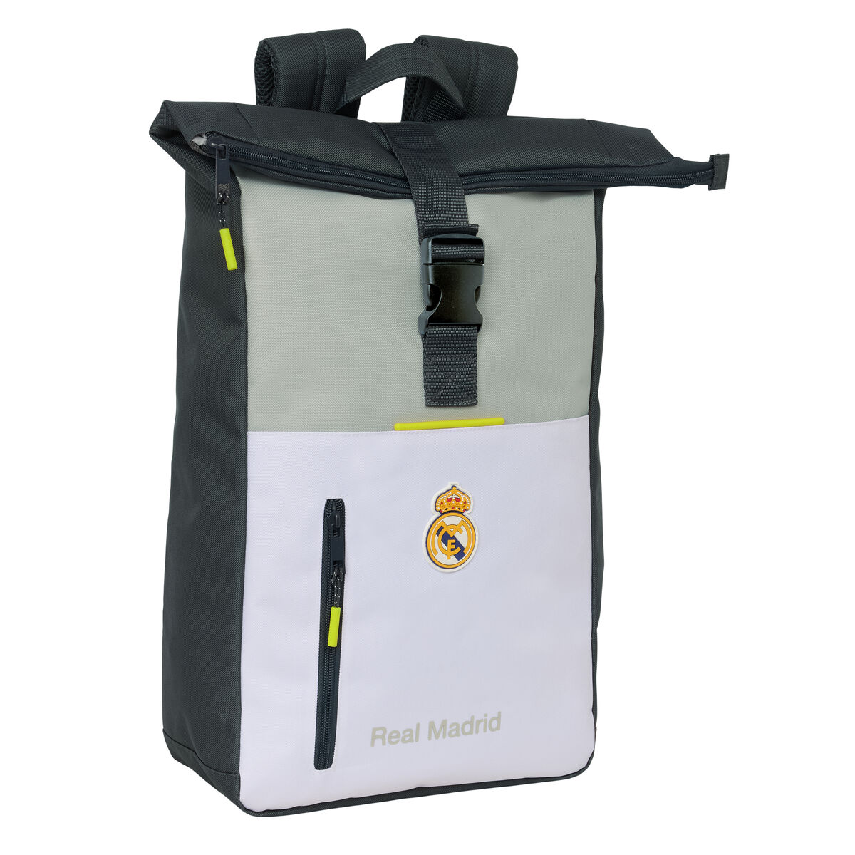 Mochila Escolar Real Madrid C.F. Blanco 28 x 42 x 13 cm