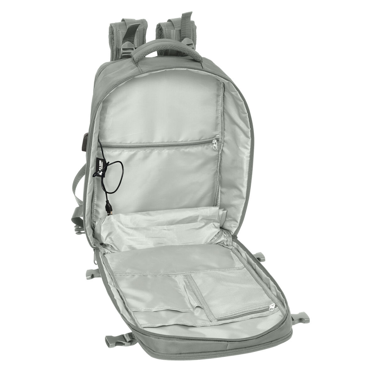 Mochila Escolar Real Madrid C.F. Blanco