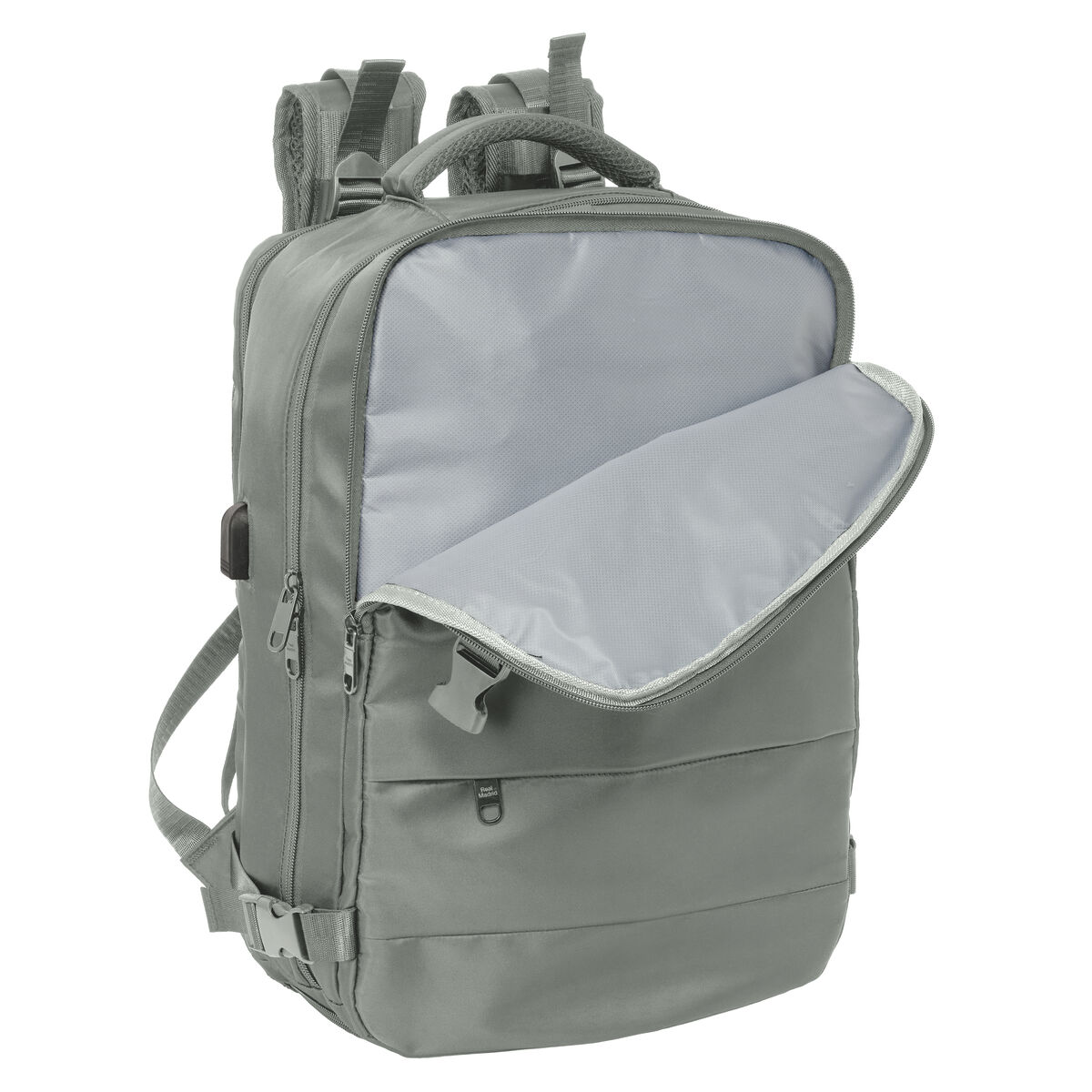 Mochila Escolar Real Madrid C.F. Blanco