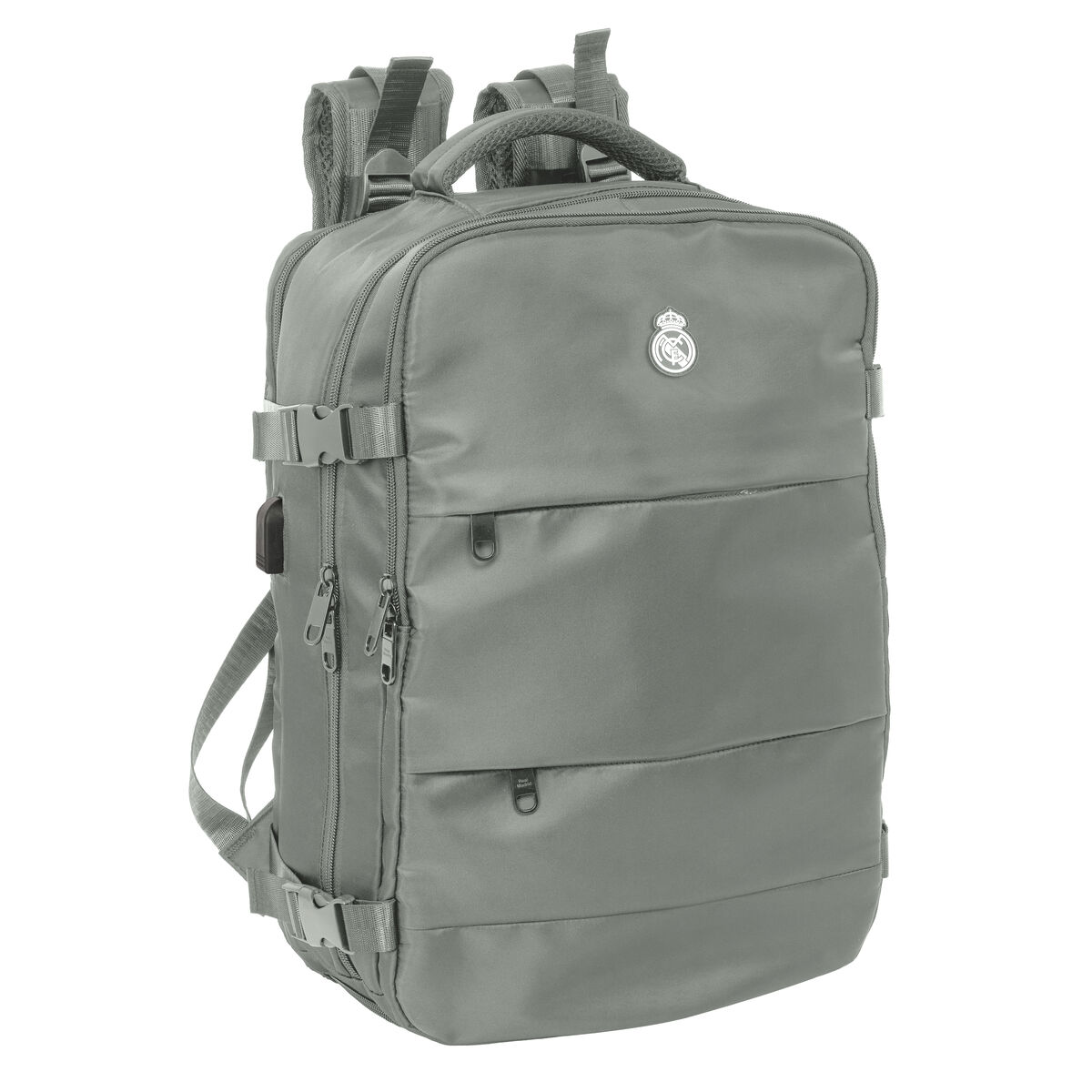 Mochila Escolar Real Madrid C.F. Blanco