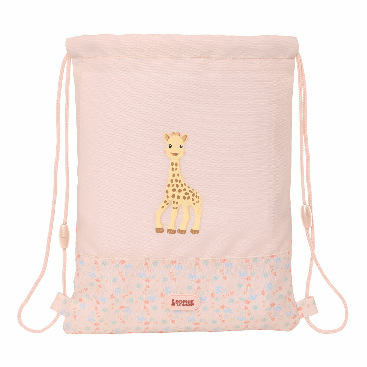 Bolsa Mochila con Cuerdas Sophie la Girafe 26 x 34 x 1 cm