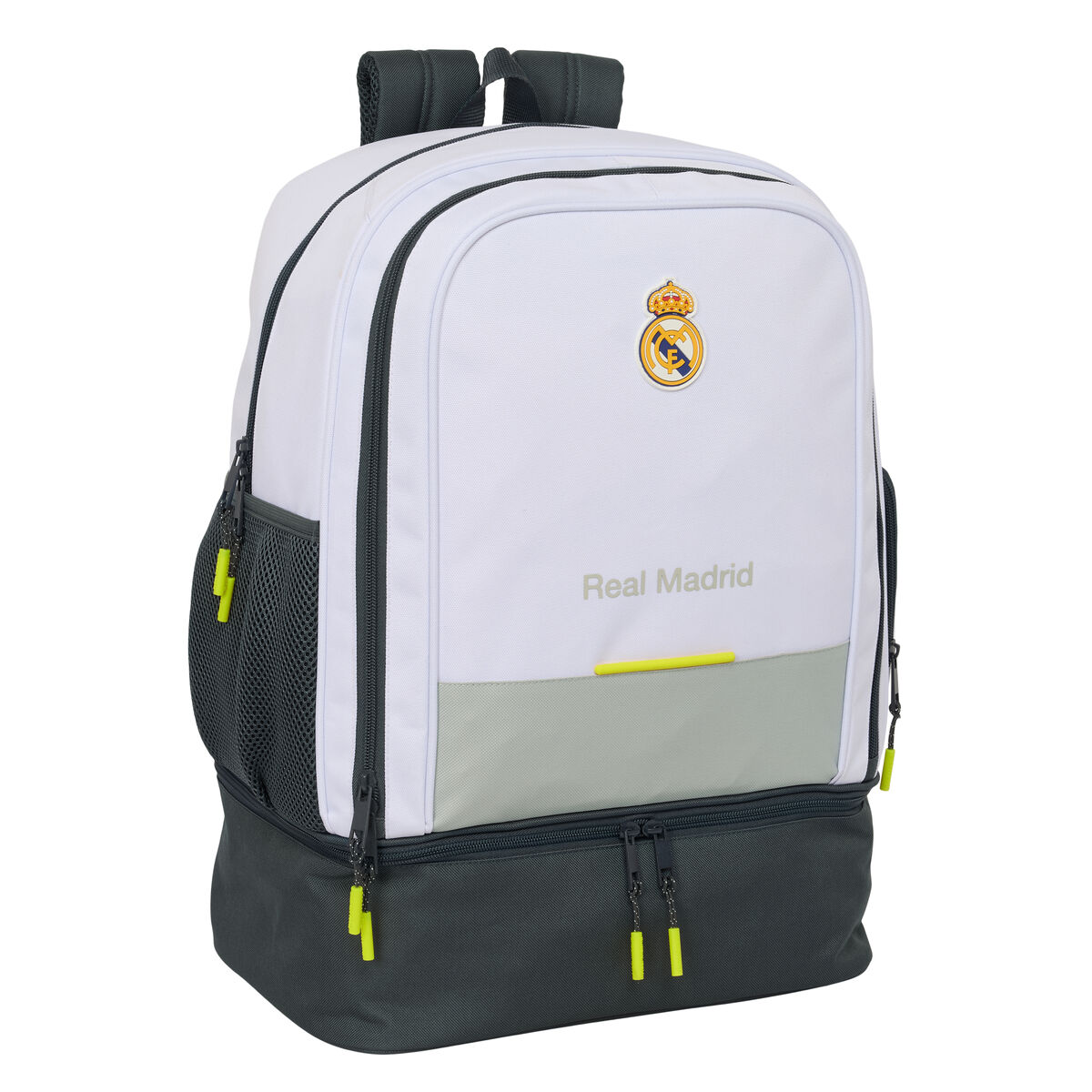 Mochila Escolar Real Madrid C.F. Blanco 35 x 50 x 24 cm