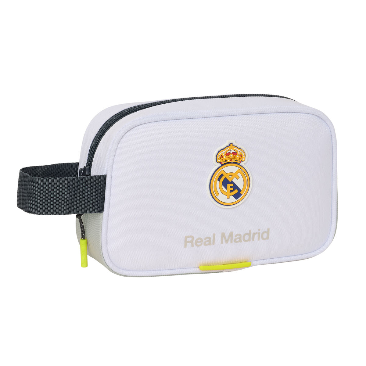 Neceser de Viaje Real Madrid C.F. Blanco Deportivo 22 x 13.5 x 8 cm