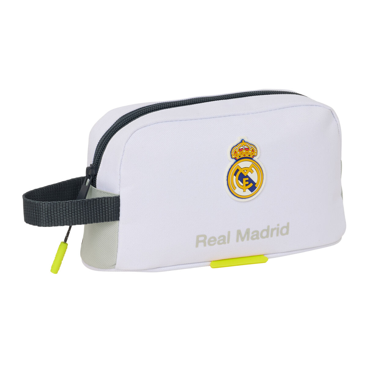Portameriendas Térmico Real Madrid C.F. Blanco 21,5 x 12 x 6,5 cm