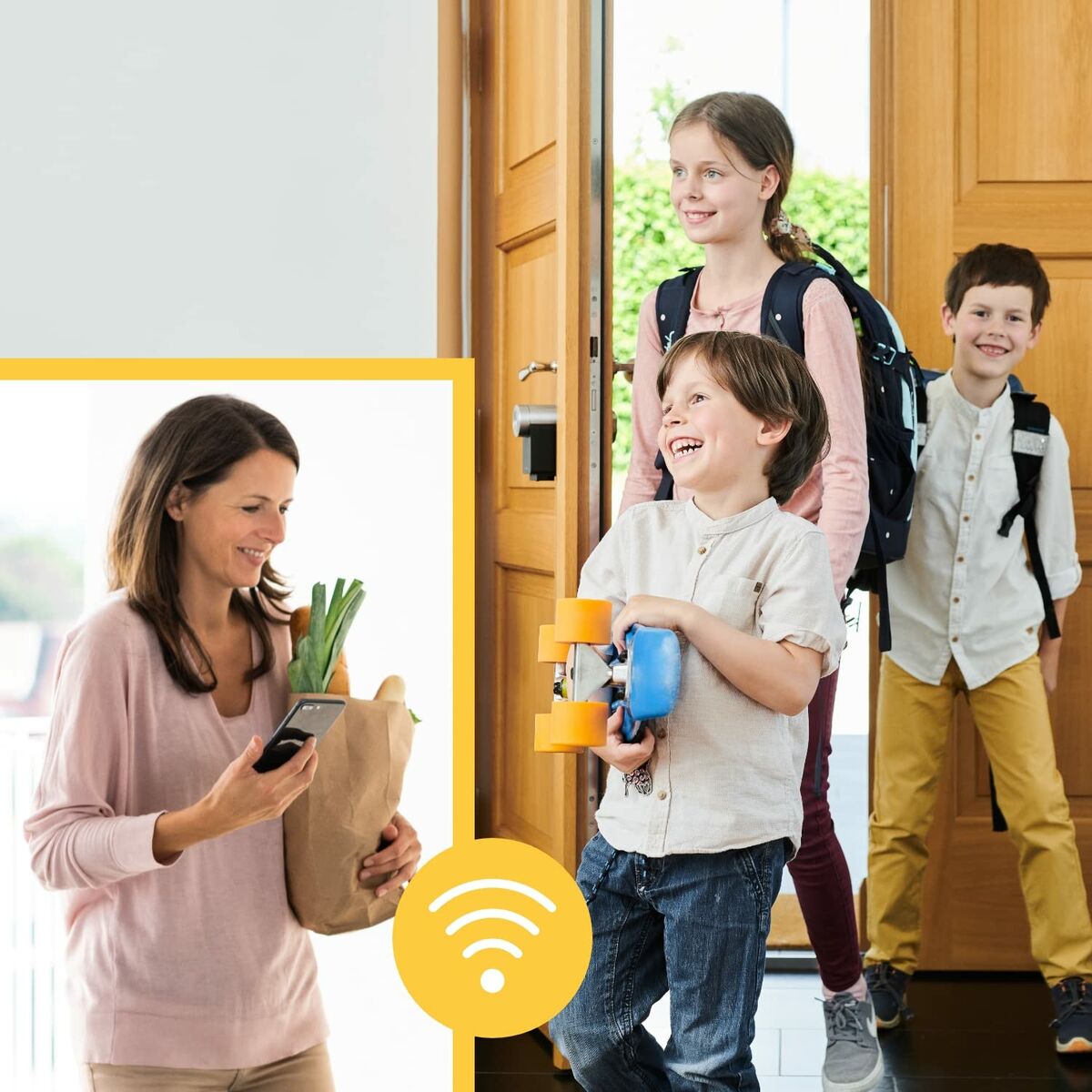 Mando para Garaje Nuki Negro