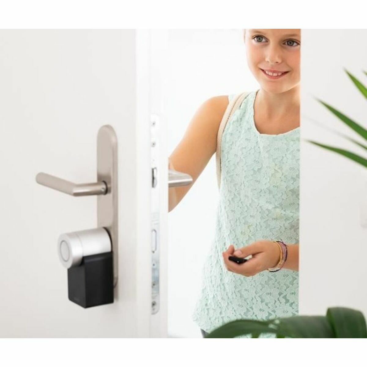 Candado de llave Nuki Negro