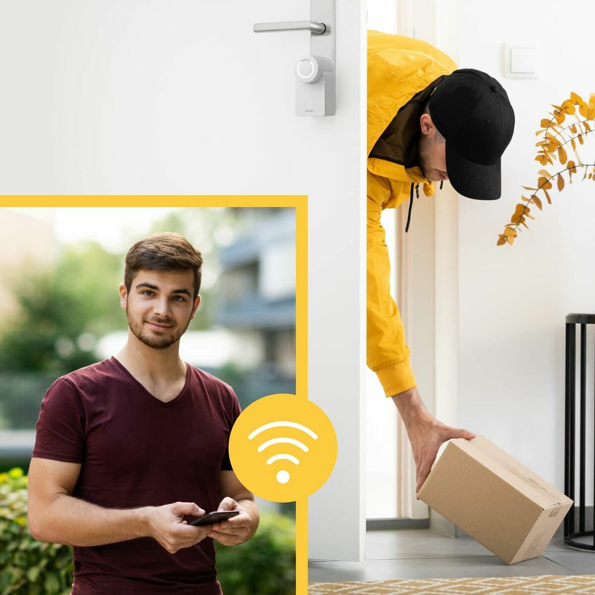 Módulo inalámbrico para cerradura electrónica Nuki