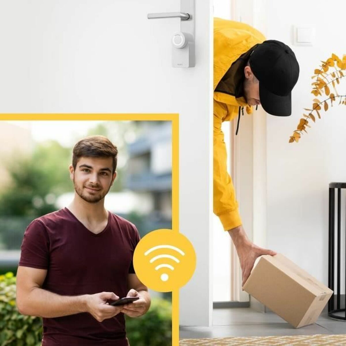 Módulo inalámbrico para cerradura electrónica Nuki