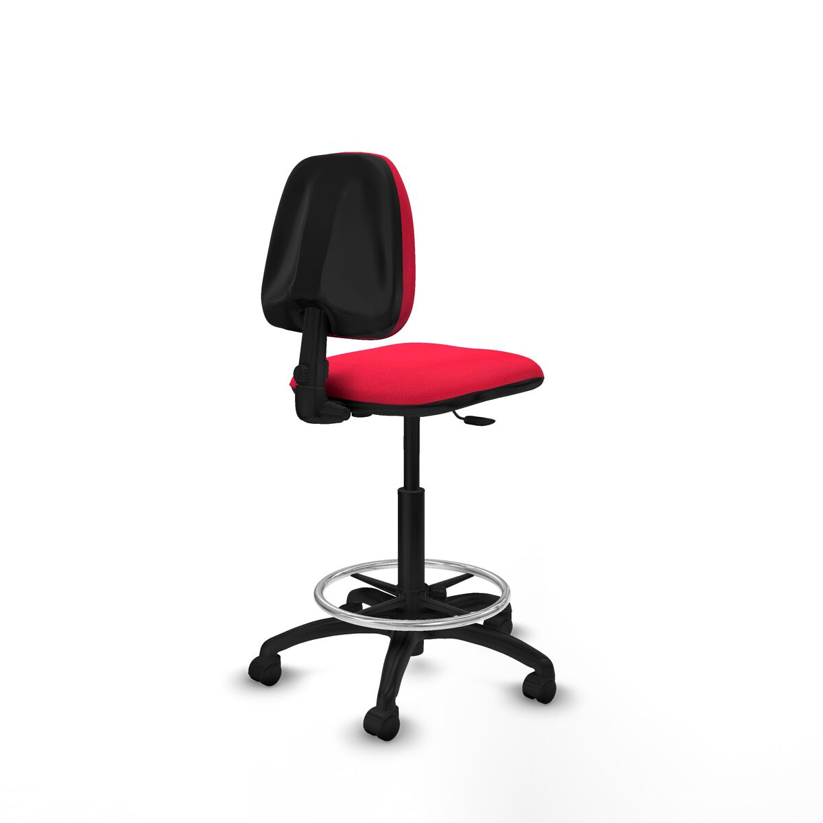 Silla de Oficina Piqueras y Crespo B0001RN Rojo Alta