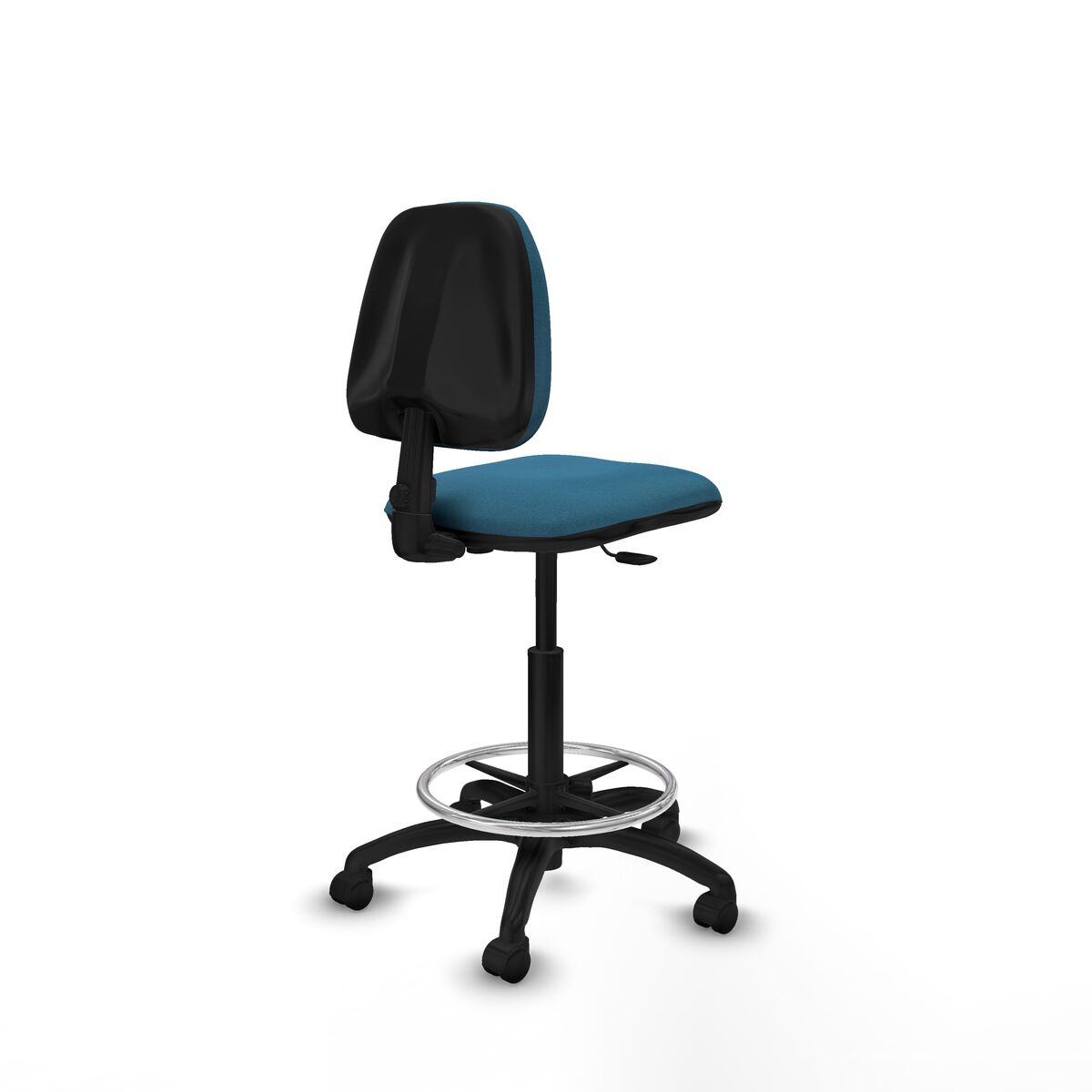 Silla de Oficina Piqueras y Crespo B0001RN Verde petróleo Alta