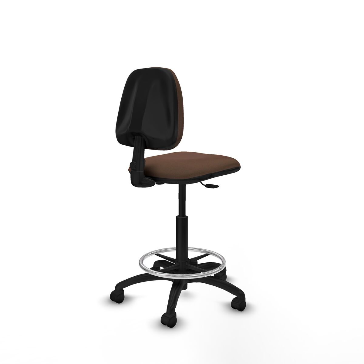 Silla de Oficina Piqueras y Crespo B0001RN Marrón oscuro Alta