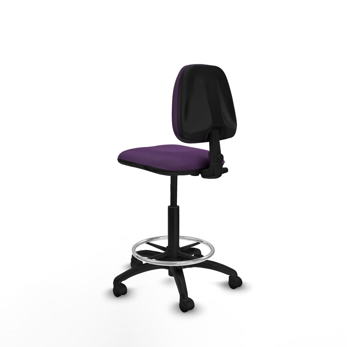 Silla de Oficina Piqueras y Crespo B0001RN Morado Alta