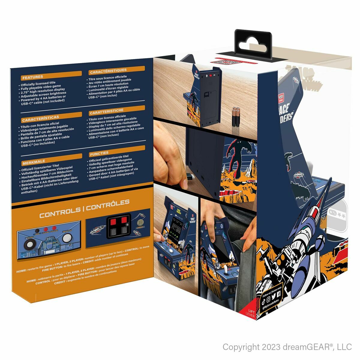 Videoconsola Portátil My Arcade Retro Games