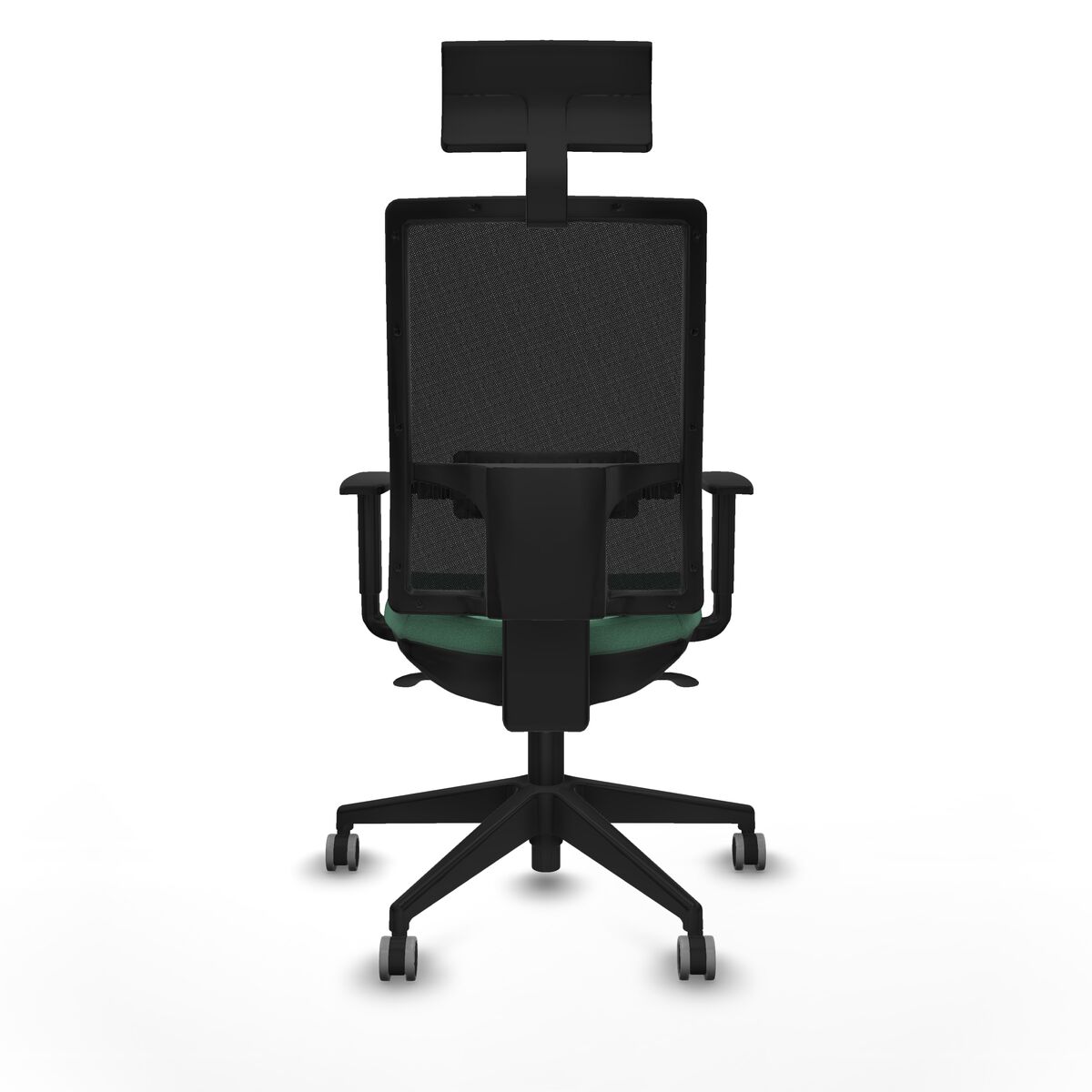 Silla de Oficina Piqueras y Crespo 1D066G1 Verde Esmeralda