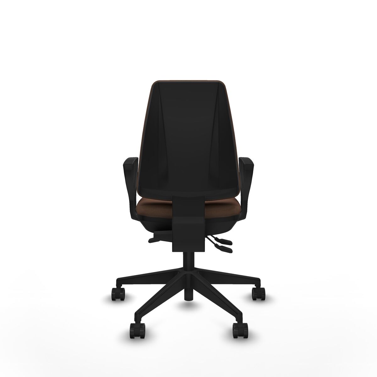 Silla de Oficina Piqueras y Crespo BFN066N Marrón oscuro