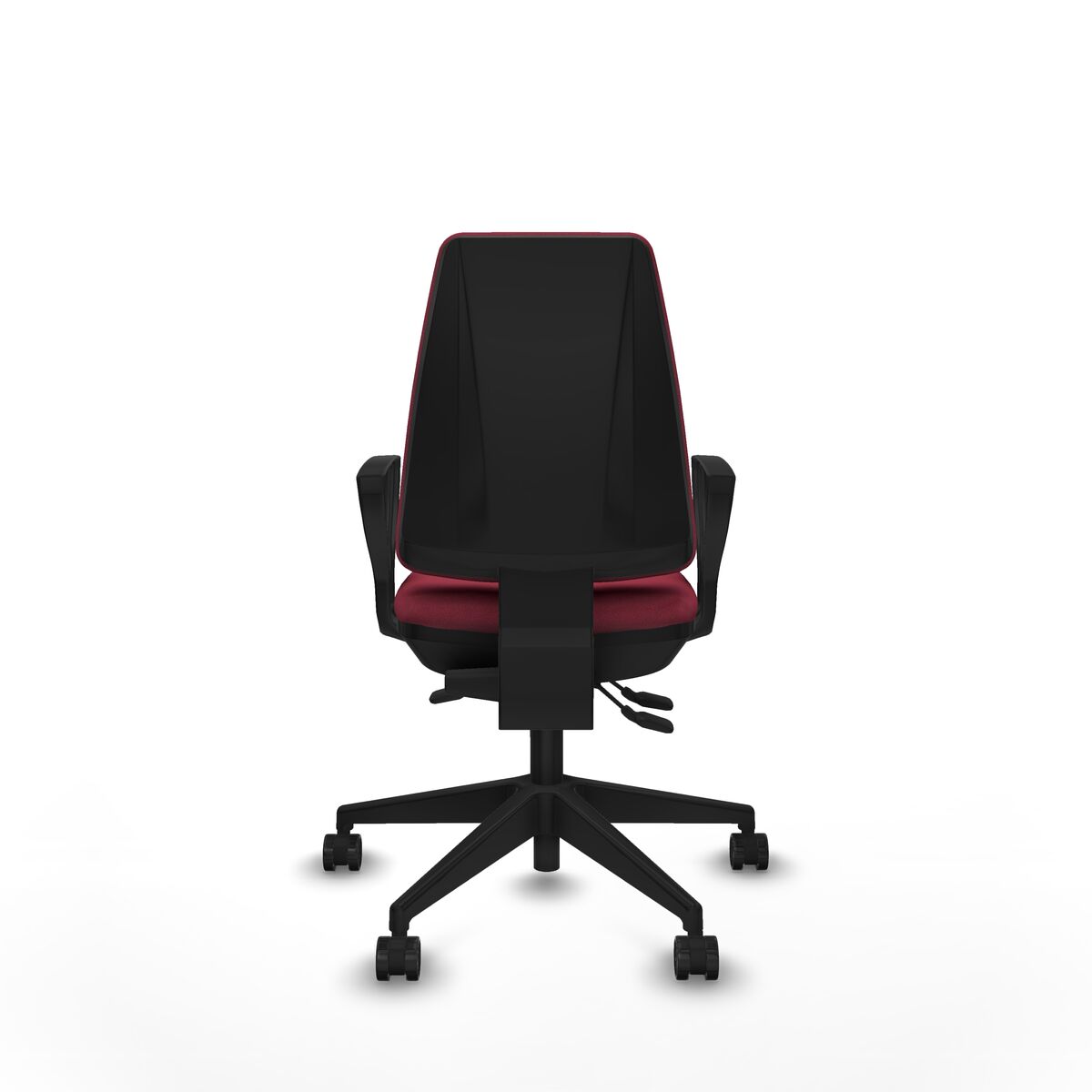 Silla de Oficina Piqueras y Crespo BFN066N Granate