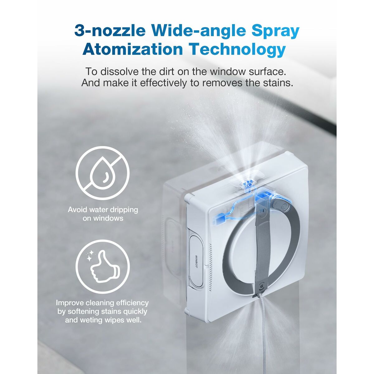 Robot Limpiacristales Inteligente ECOVACS
