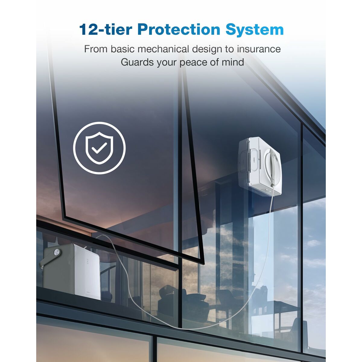 Robot Limpiacristales Inteligente ECOVACS