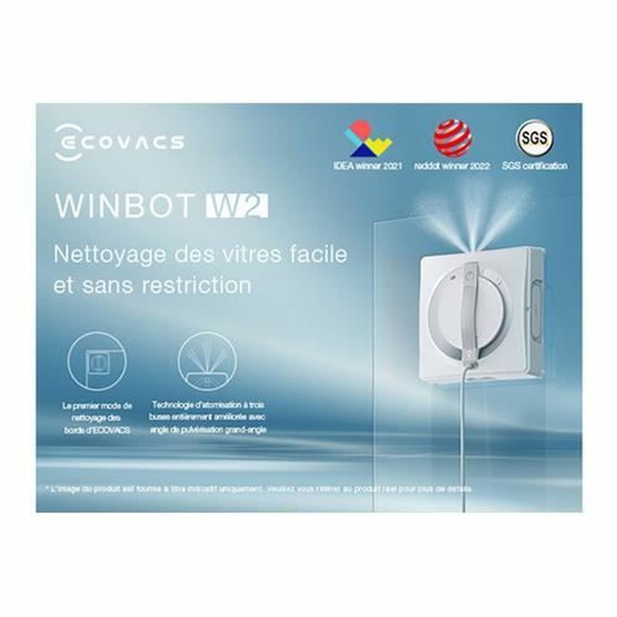 Robot Limpiacristales Inteligente ECOVACS