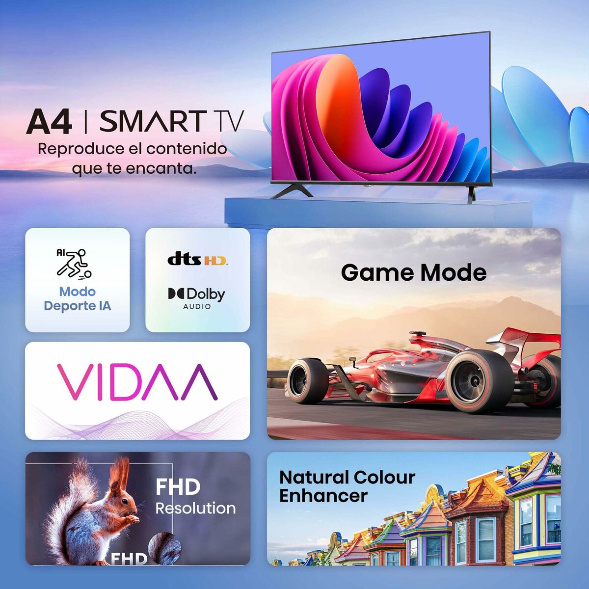 Smart TV Hisense 32" HD LED D-LED