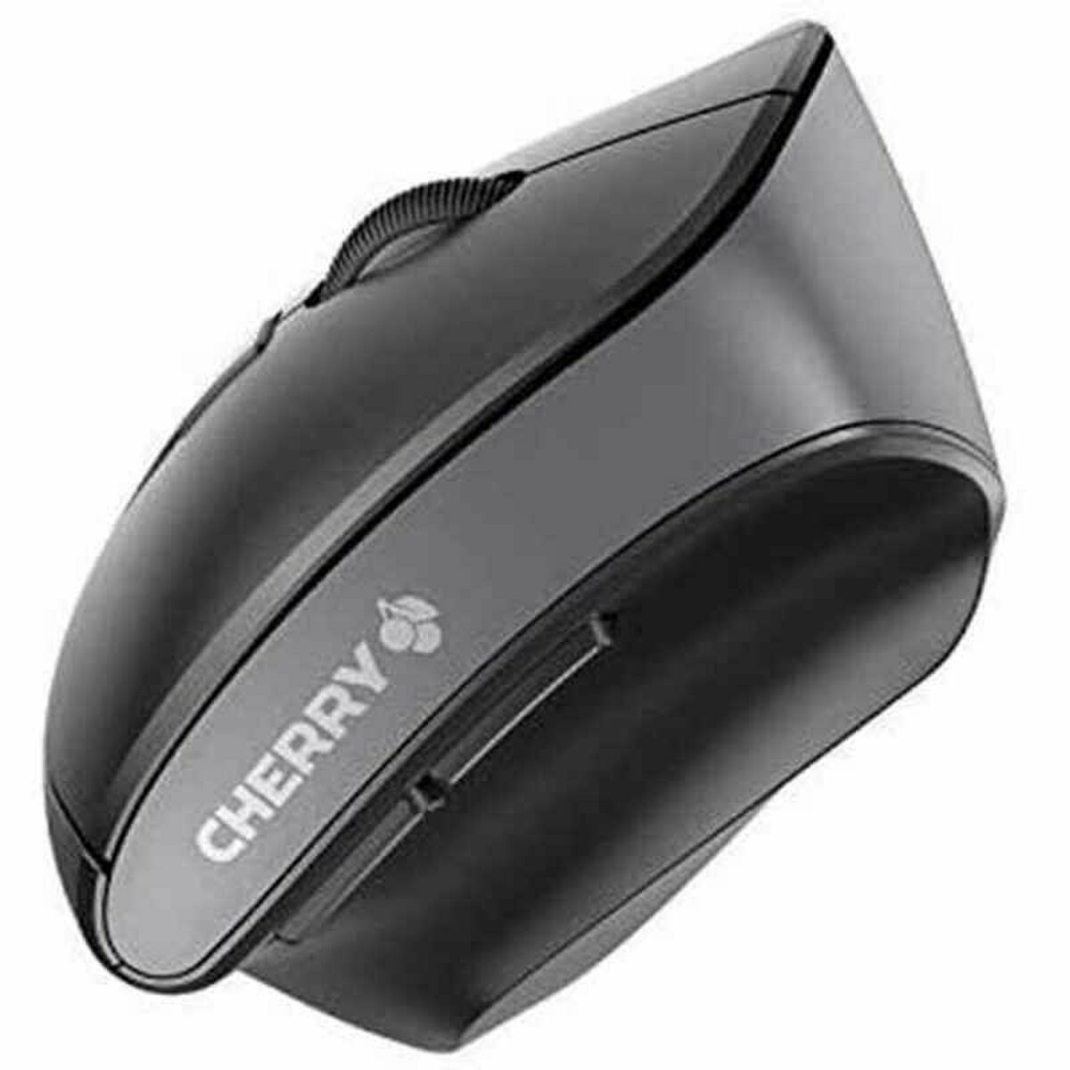 Ratón Cherry 1200 DPI Negro Ergonómico Zurdos Wireless