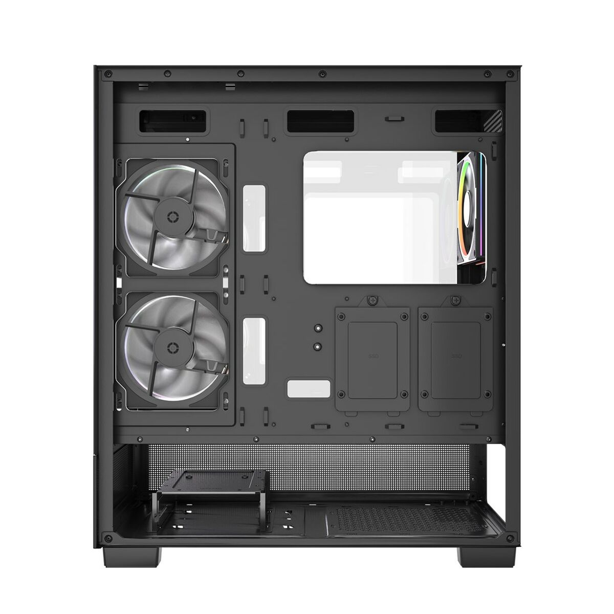 Caja Semitorre ATX GEMBIRD CCC-FC-X550 Negro