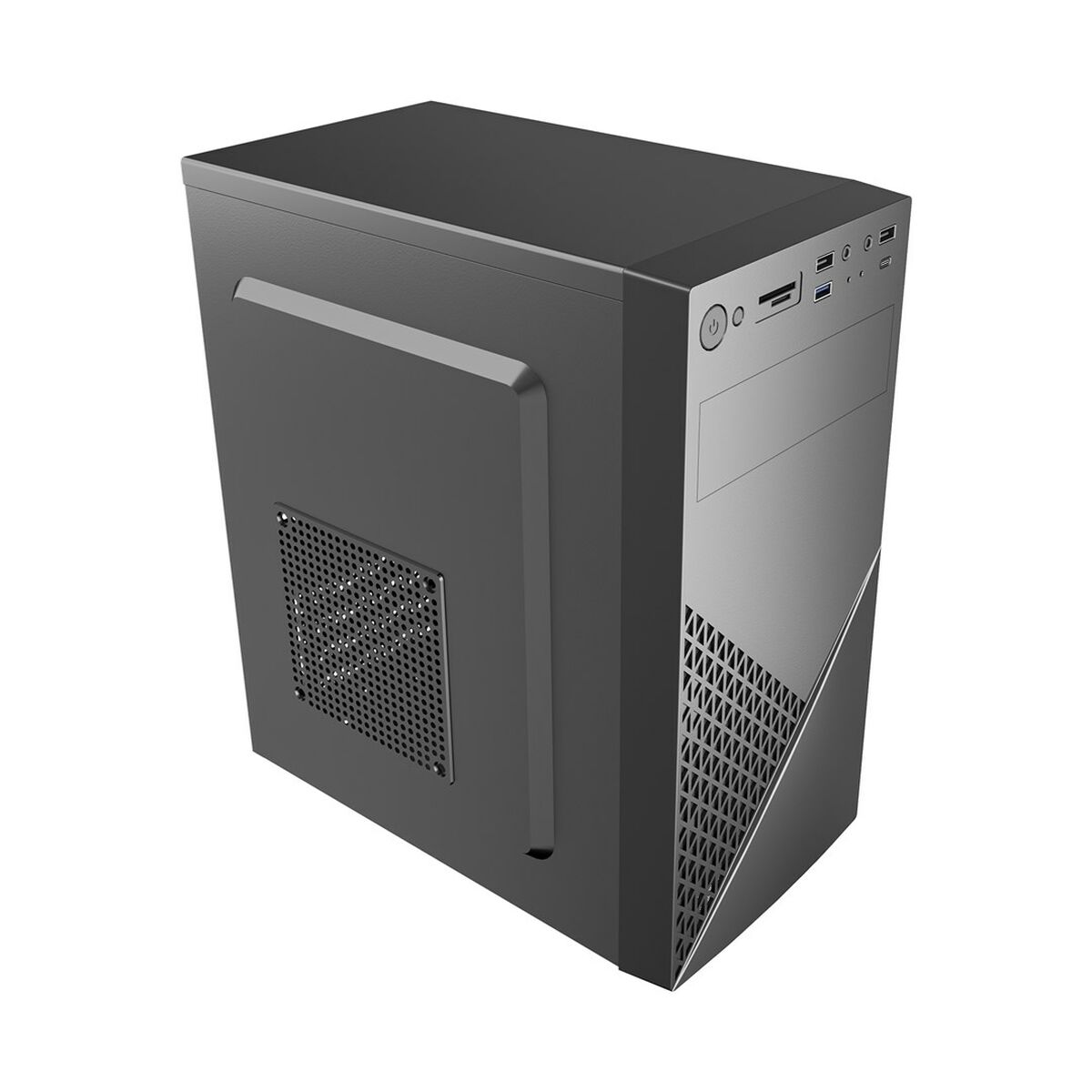 Caja Semitorre ATX GEMBIRD CCC-FC-K170-600W Negro