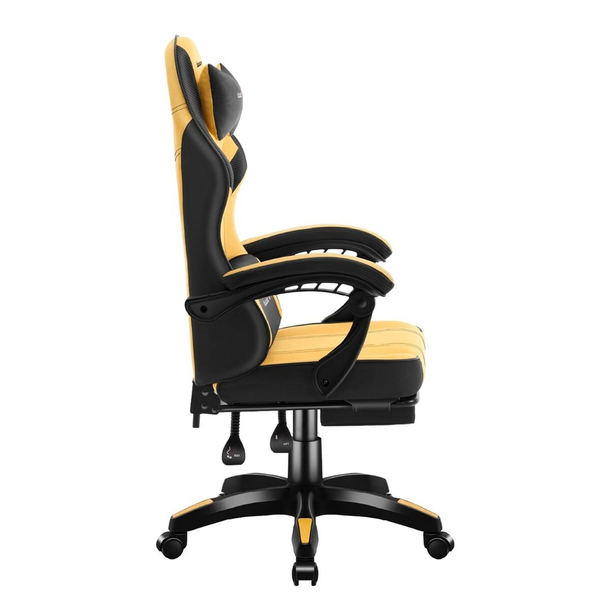 Silla Gaming Huzaro HZ-FORCE 3.7 YELLOW Amarillo Negro