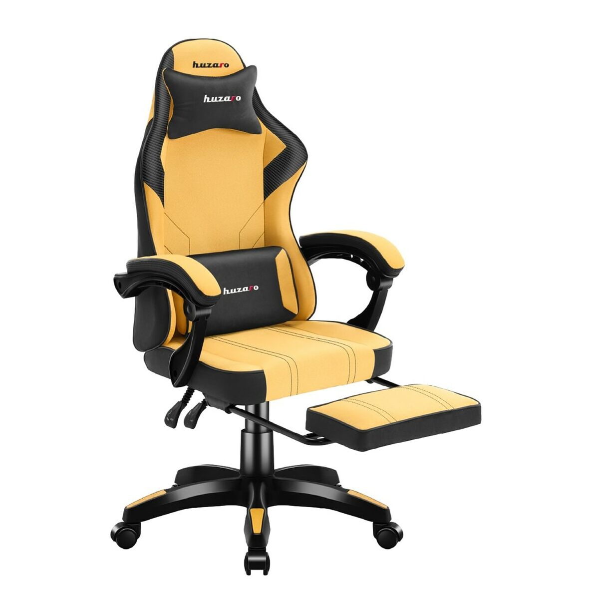 Silla Gaming Huzaro HZ-FORCE 3.7 YELLOW Amarillo Negro