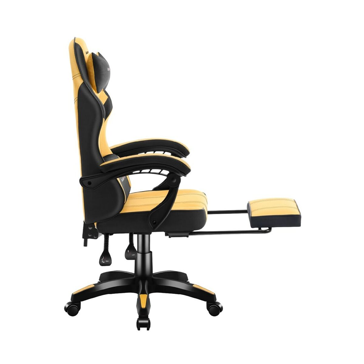 Silla Gaming Huzaro HZ-FORCE 3.7 YELLOW Amarillo Negro