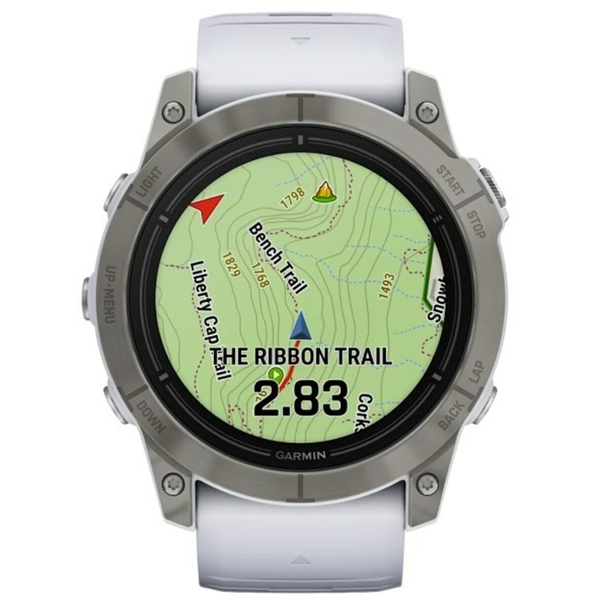Reloj Hombre GARMIN 010-02804-11 Blanco Titanio