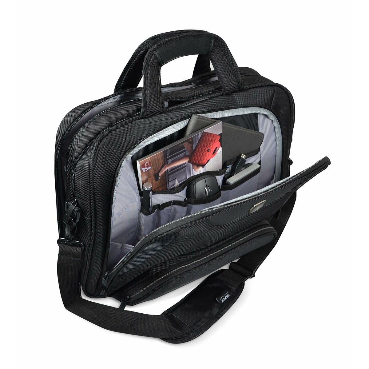 Maletín para Portátil Port Designs Negro