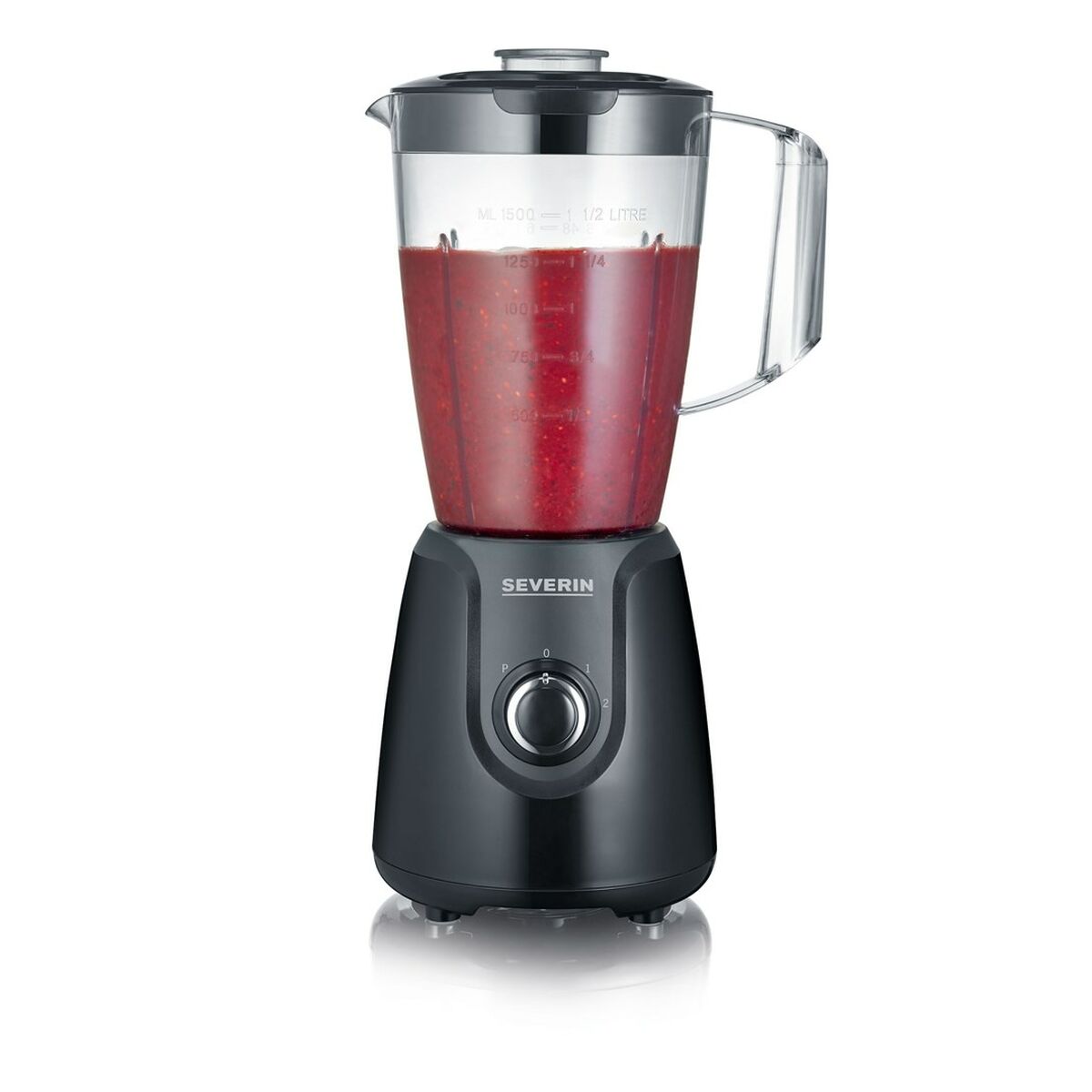 Batidora de Vaso Severin SM 3707 Negro 600 W 1,5 L