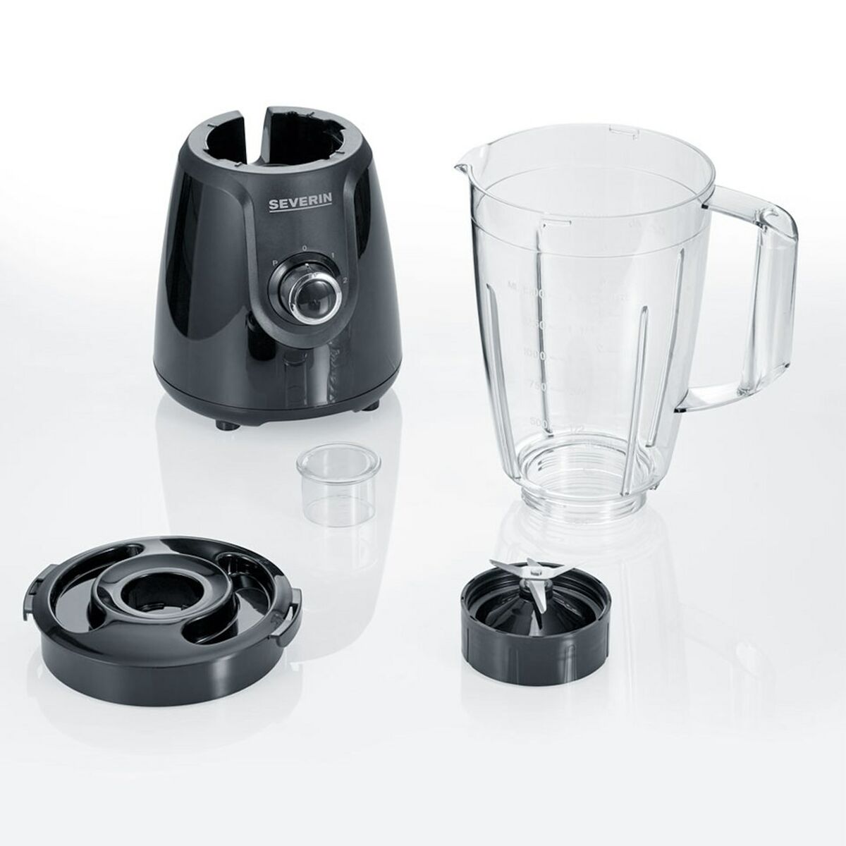 Batidora de Vaso Severin SM 3707 Negro 600 W 1,5 L