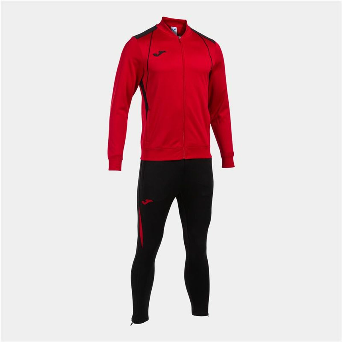 Chándal para Adultos Joma Sport Championship VII Negro Rojo Infantil Hombre