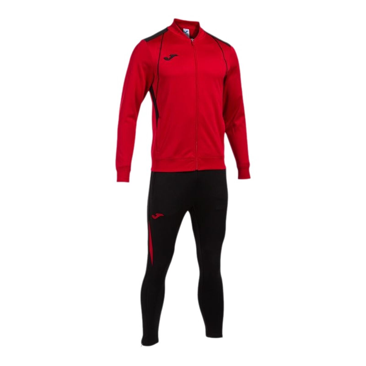 Chándal para Adultos Joma Sport Championship VII Negro Rojo Infantil Hombre