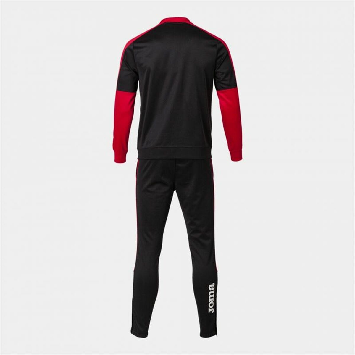 Chándal para Adultos Joma Sport Eco Championship Negro Rojo Infantil Hombre