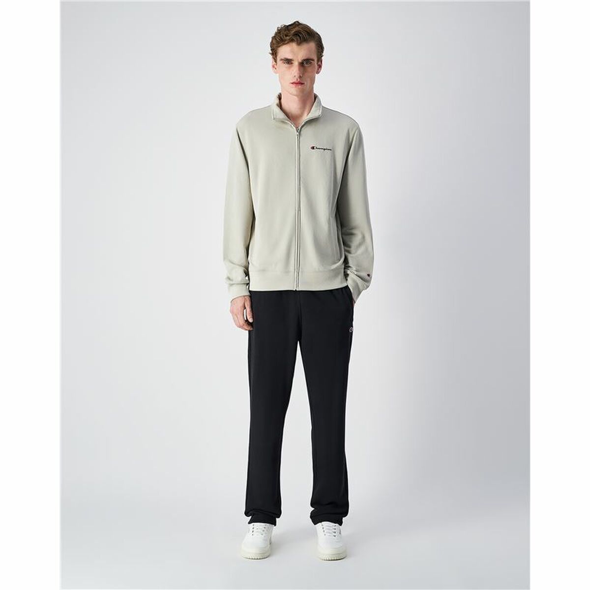 Chándal para Adultos Champion Full Zip Suit Blanco Hombre
