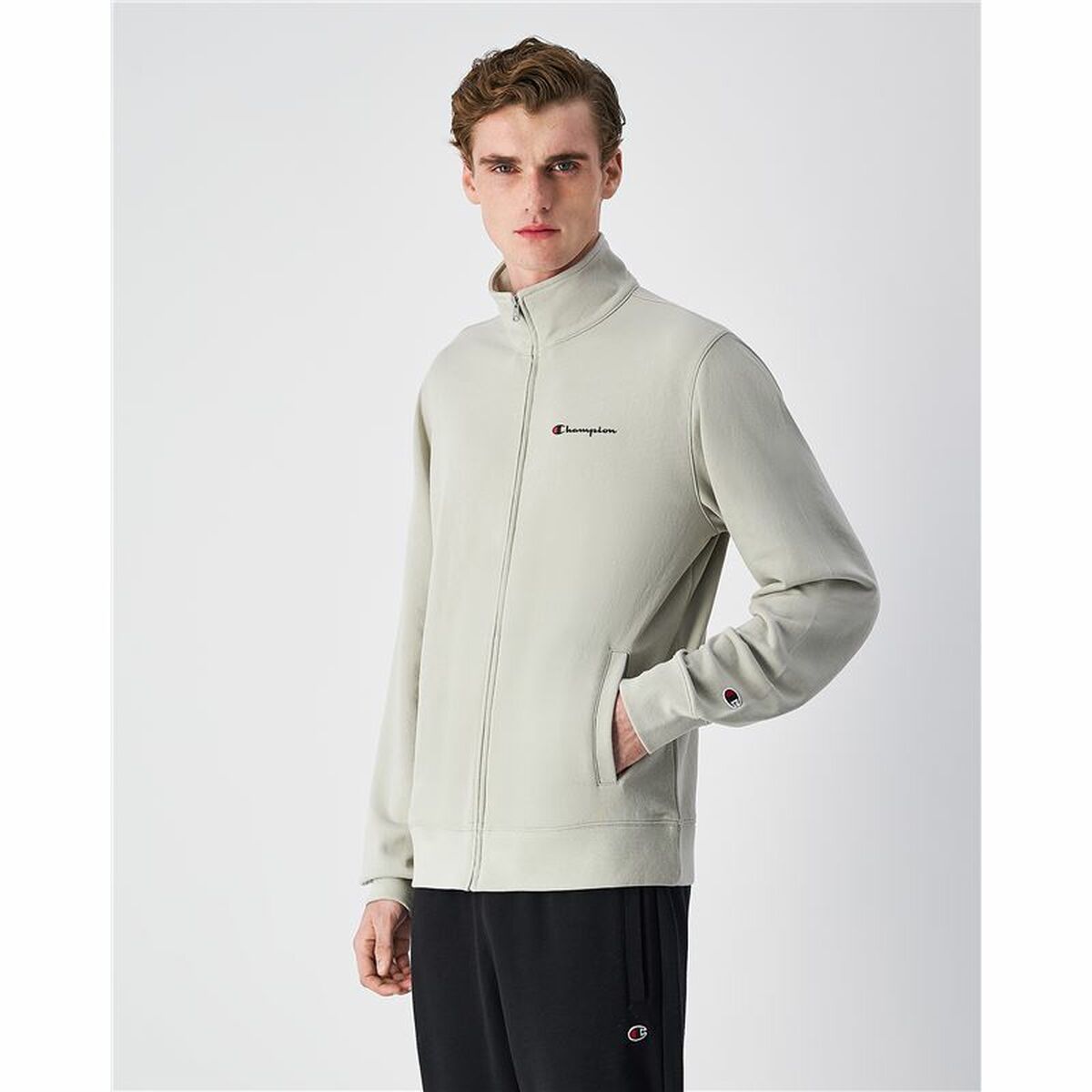 Chándal para Adultos Champion Full Zip Suit Blanco Hombre