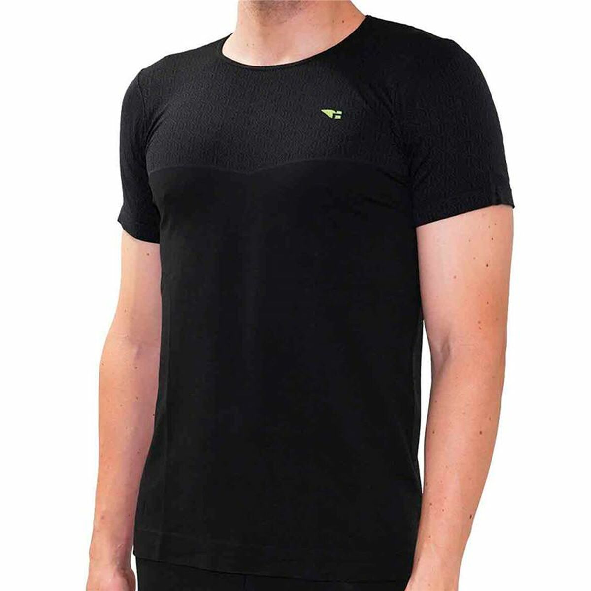 Camiseta de Manga Corta Hombre Hanker Negro